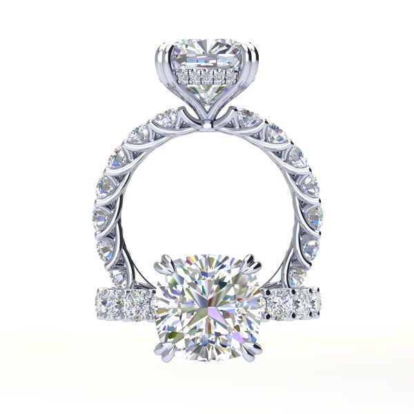 Liviana Cushion Lab Grown Ring