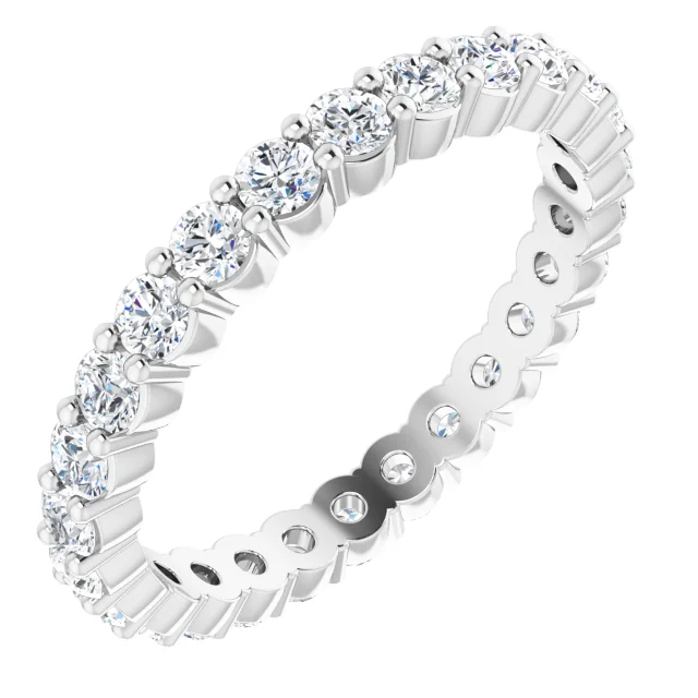 Celine Diamond Eternity Band 7/8 CTW. Available in classic White, warm Yellow, or romantic Rose Gold. Shop Now. Jewelry Collection