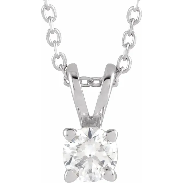 lab grown diamond necklace