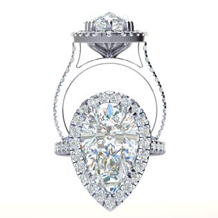 Milana Pear Engagement Ring