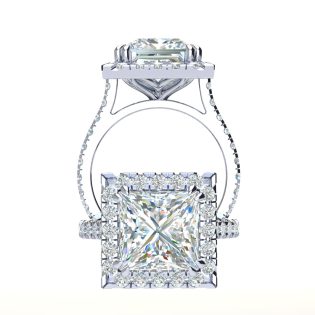 Milana Princess Engagement Ring
