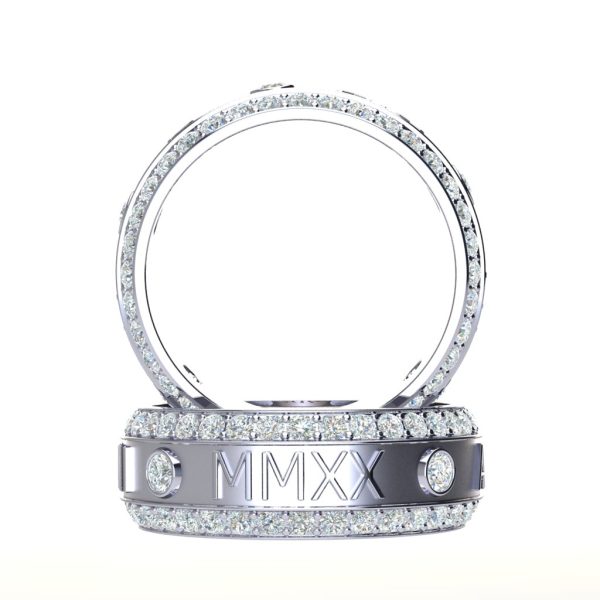 Pier Men's Ring Roman Design