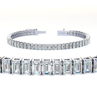 5 ctw Emerald Tennis Bracelet