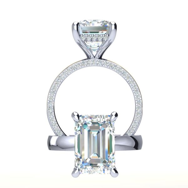 Callie Emerald Engagement Ring
