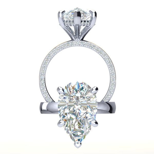 Callie Pear Engagement Ring
