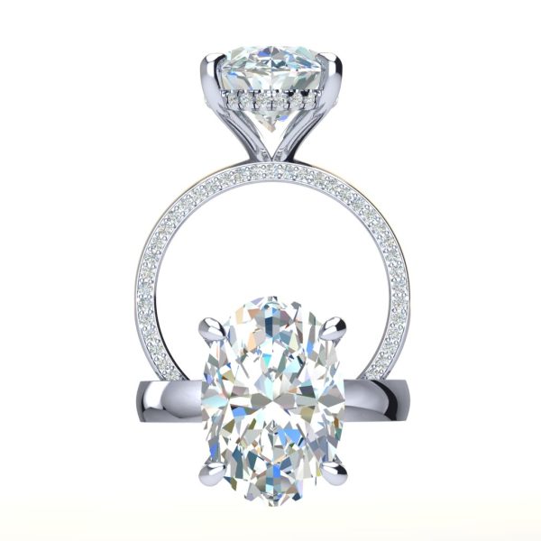Callie Oval Engagement Ring