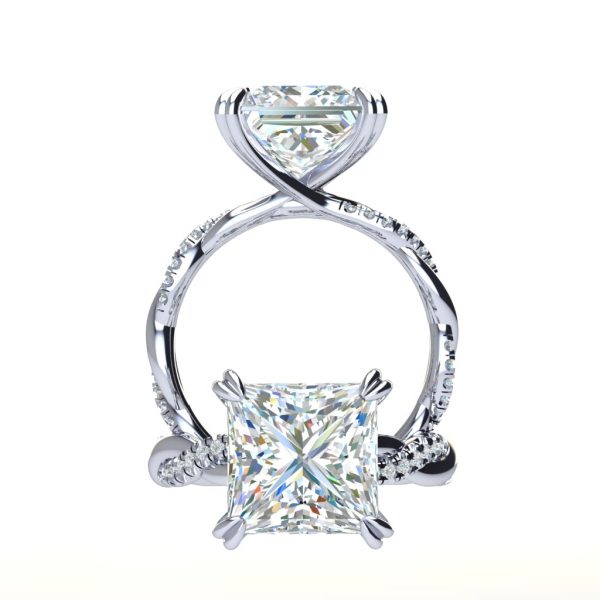 Liora Princess Engagement Ring